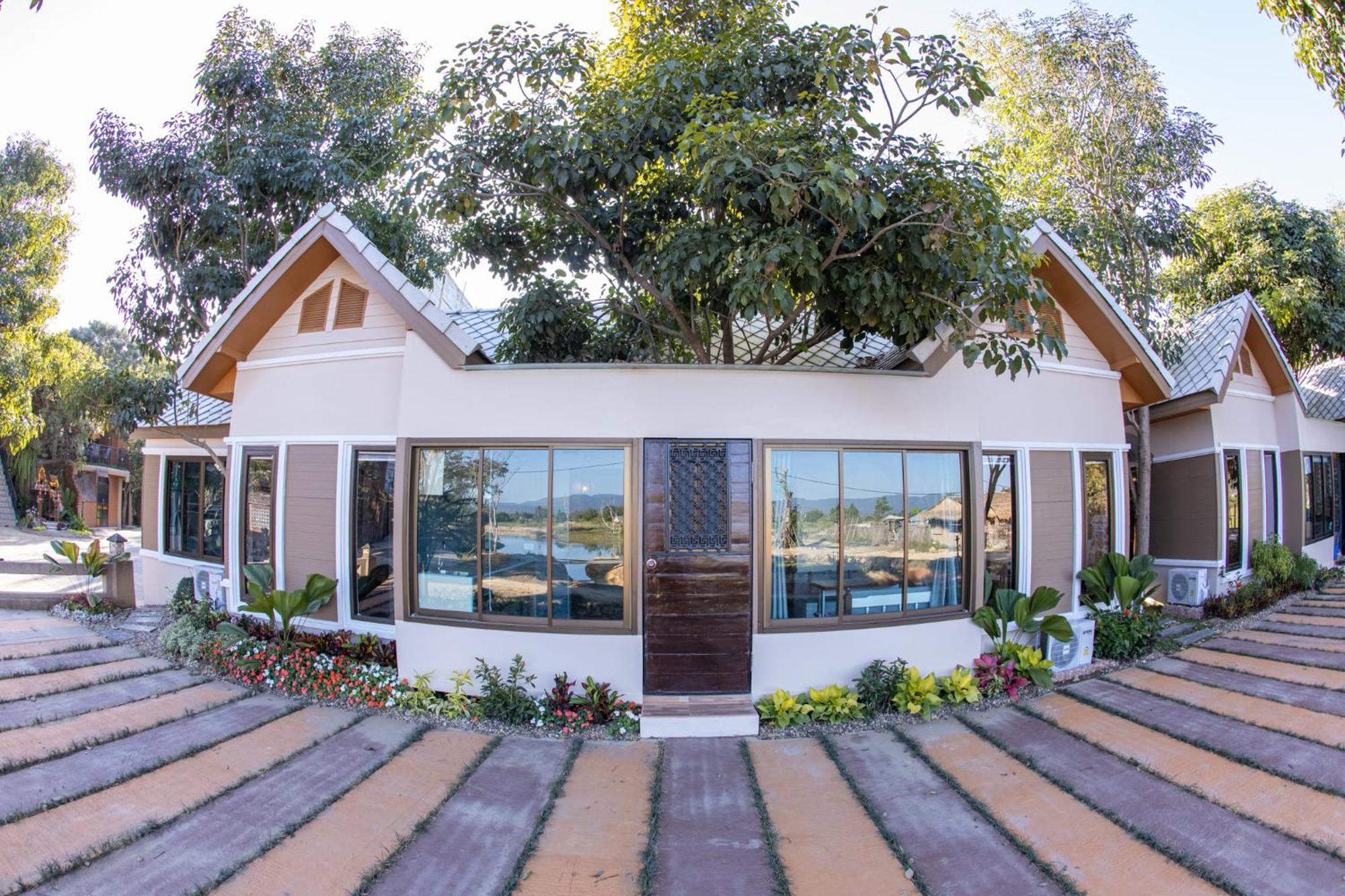 Mana-An Lake Hill Resort มานาอันเลคฮิลล์รีสอร์ต Csiangmaj Kültér fotó